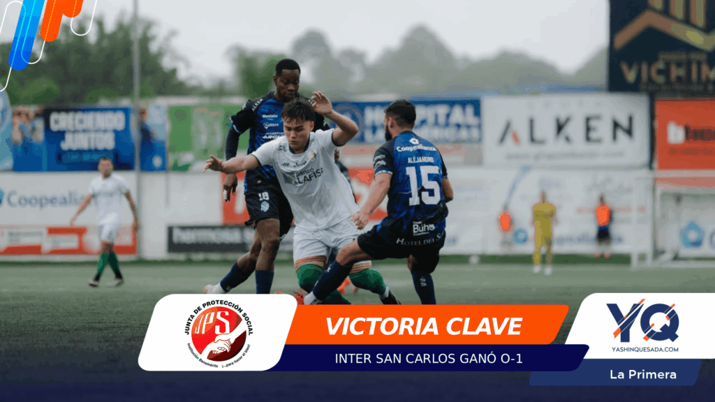 Inter San Carlos consigue una victoria clave ante Pérez Zeledón