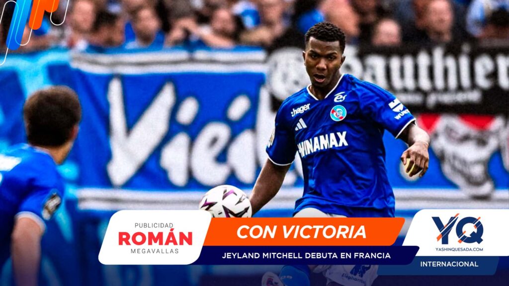 Jeyland Mitchell debuta cometiendo penal en victoria del Estrasburgo