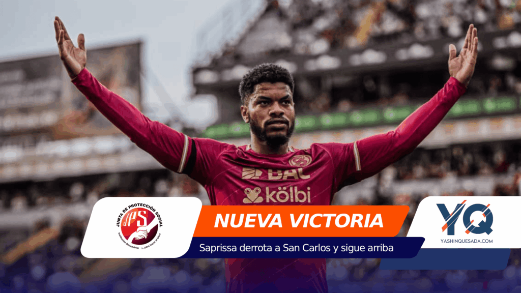 Saprissa derrotó a San Carlos y mantiene su paso perfecto