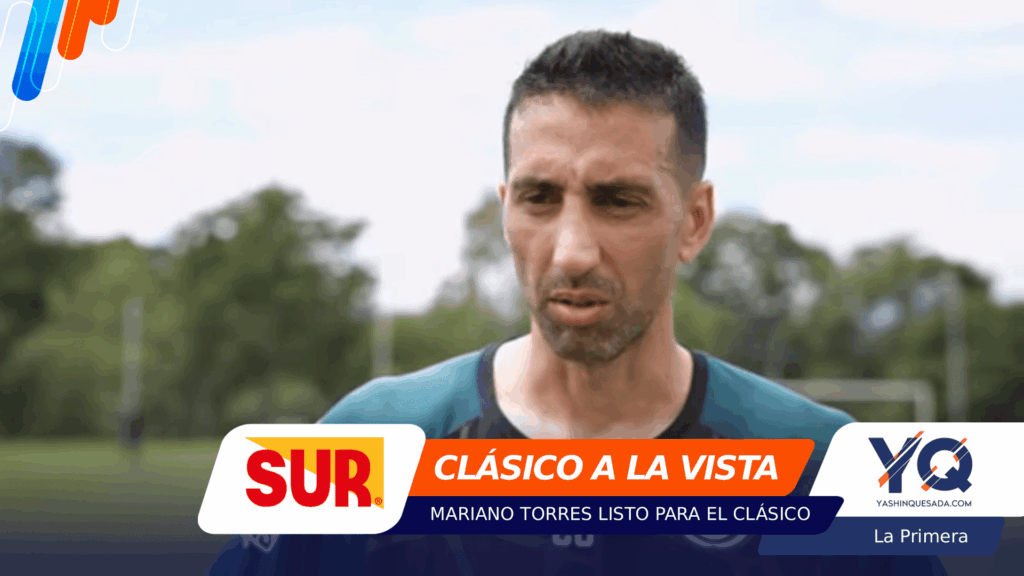 Mariano Torres de cara al Clásico: “Hay que seguir convencidos”