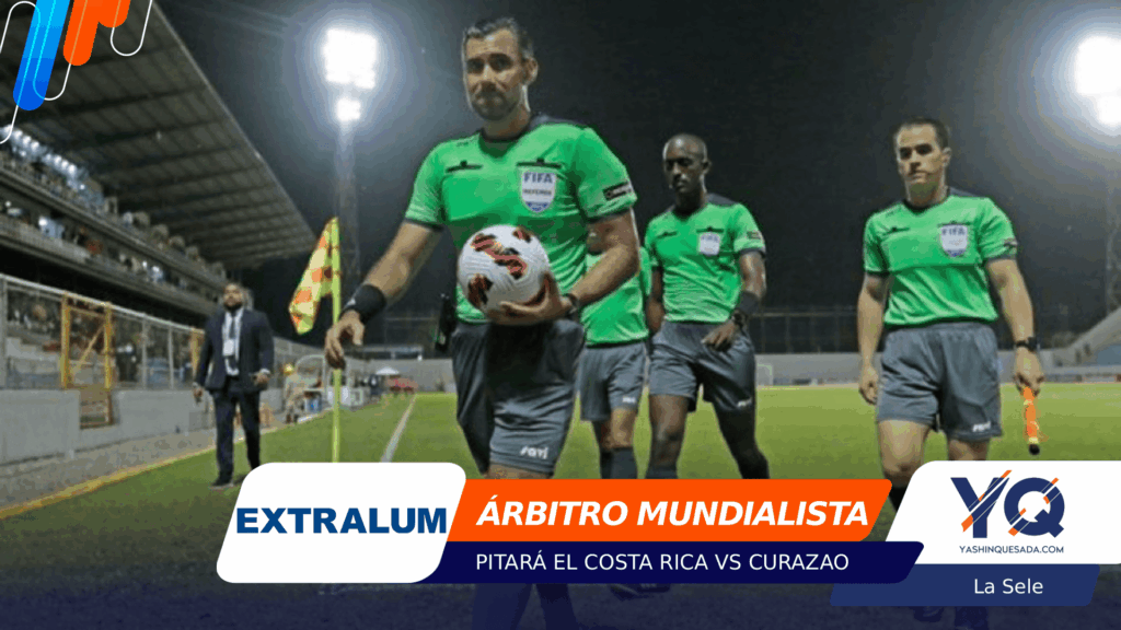 Árbitro Mundialista pitará Costa Rica vs Curazao