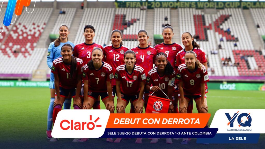 Costa Rica cae en su debut en el Mundial Femenino Sub-20