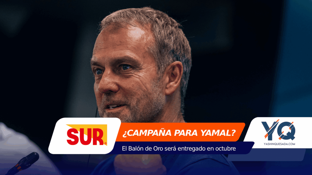 «Se lo merece»: Flick apoya que Lamine Yamal reclame el Balón de Oro