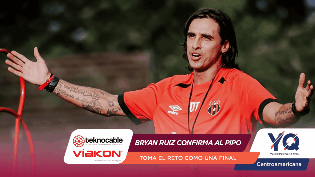 Bryan Ruiz confirma que el “Pipo” González estará ante Marathón