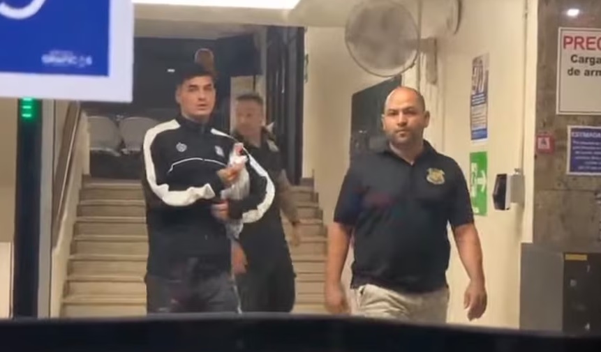 VIDEO: Así salió Carlos Barahona de las celdas de OIJ