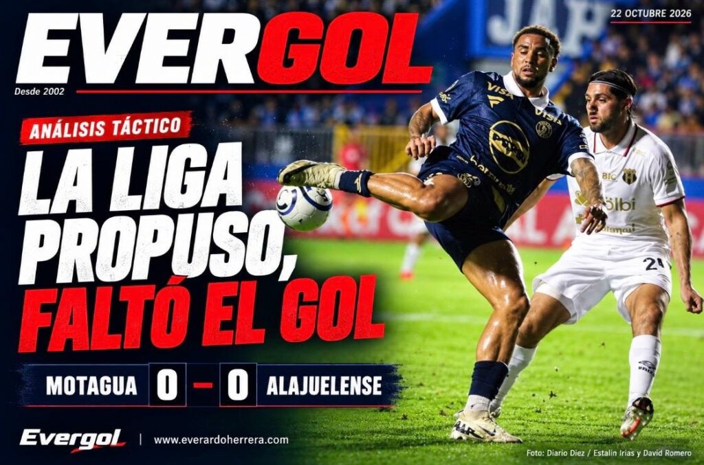 Alajuelense ganó los espacios, pero le faltó el gol: las claves técnicas del empate ante Motagua